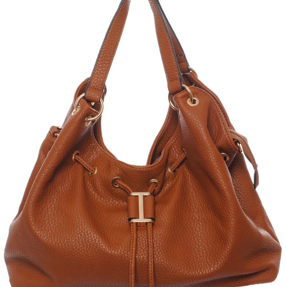 Slouch Pebbeled Hobo Handbag